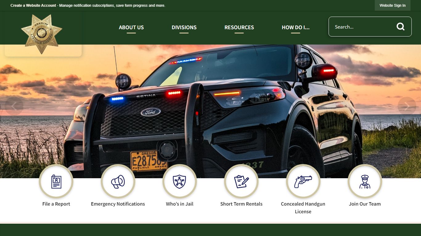 Sheriff's Office | Lincoln County, OR